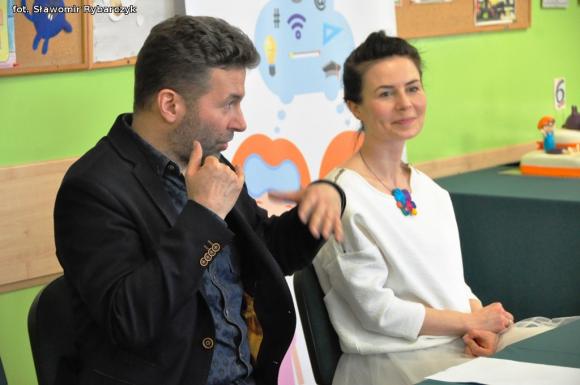 Niecodzienne spotkanie z Magdaleną Kumorek w Szkole Podstawowej nr 6