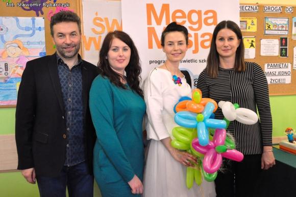 Niecodzienne spotkanie z Magdaleną Kumorek w Szkole Podstawowej nr 6