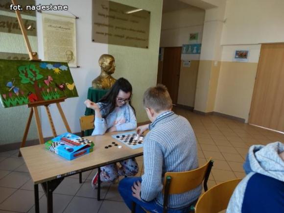 I Gminny Turniej Gry Warcaby w Strzegocinie