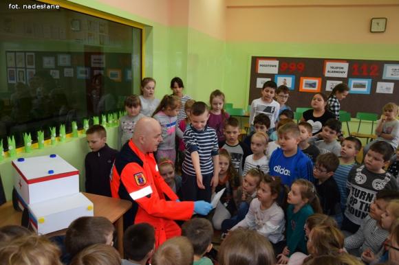 Spotkanie z ratownikiem medycznym