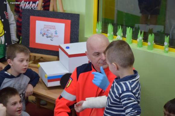 Spotkanie z ratownikiem medycznym