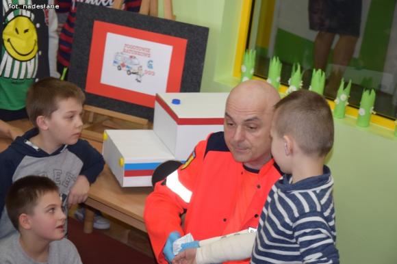 Spotkanie z ratownikiem medycznym