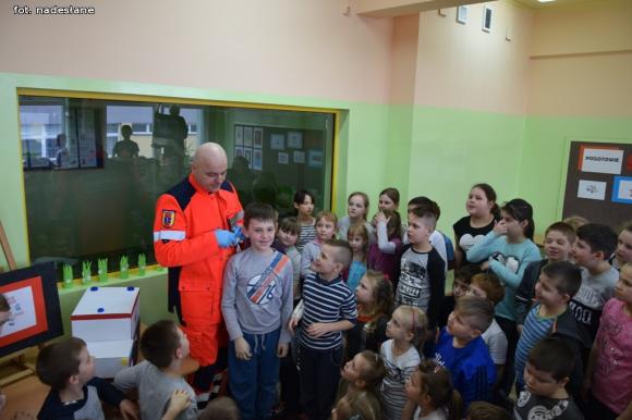 Spotkanie z ratownikiem medycznym