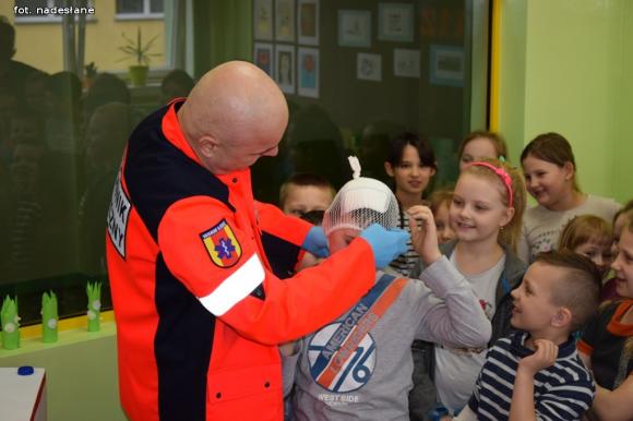 Spotkanie z ratownikiem medycznym