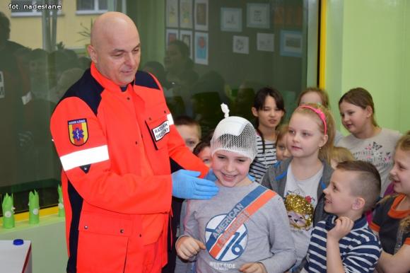 Spotkanie z ratownikiem medycznym