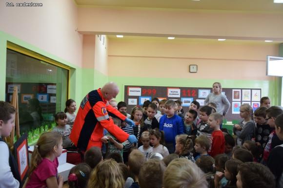 Spotkanie z ratownikiem medycznym