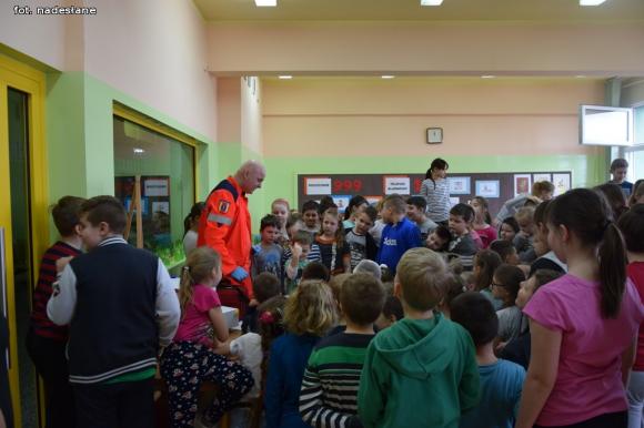 Spotkanie z ratownikiem medycznym