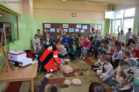 Spotkanie z ratownikiem medycznym