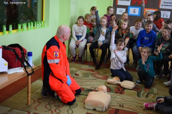 Spotkanie z ratownikiem medycznym