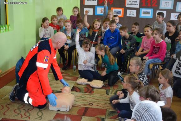 Spotkanie z ratownikiem medycznym