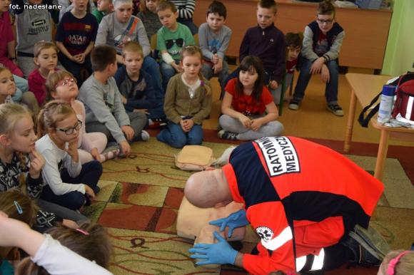 Spotkanie z ratownikiem medycznym