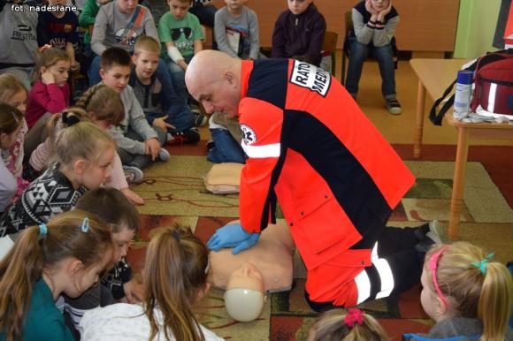 Spotkanie z ratownikiem medycznym