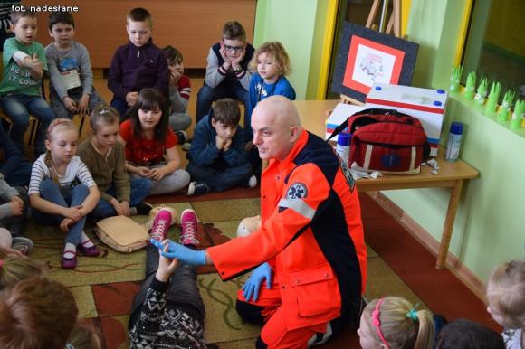 Spotkanie z ratownikiem medycznym