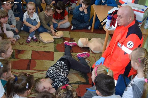 Spotkanie z ratownikiem medycznym