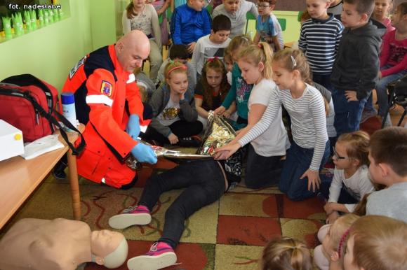 Spotkanie z ratownikiem medycznym