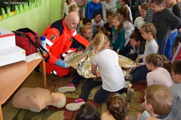 Spotkanie z ratownikiem medycznym