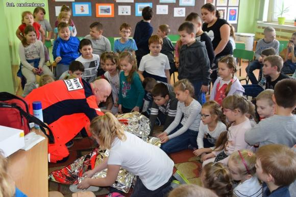 Spotkanie z ratownikiem medycznym