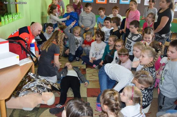 Spotkanie z ratownikiem medycznym