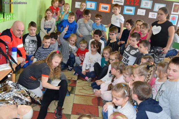 Spotkanie z ratownikiem medycznym