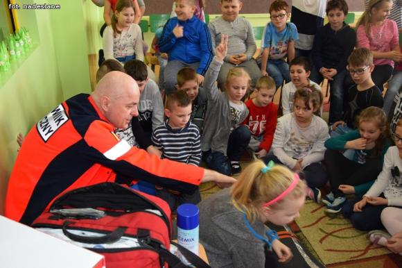 Spotkanie z ratownikiem medycznym