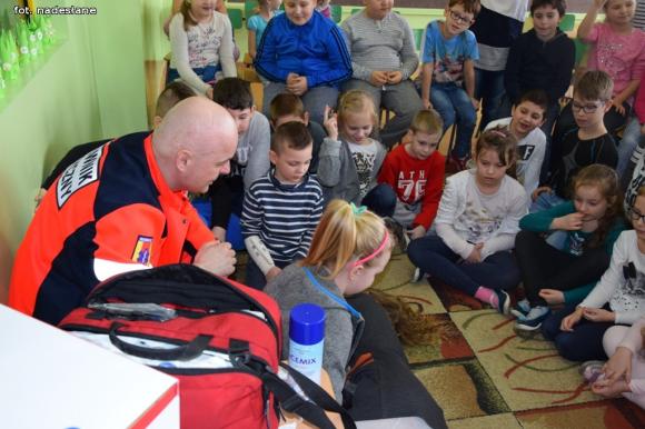 Spotkanie z ratownikiem medycznym