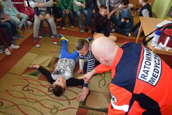 Spotkanie z ratownikiem medycznym