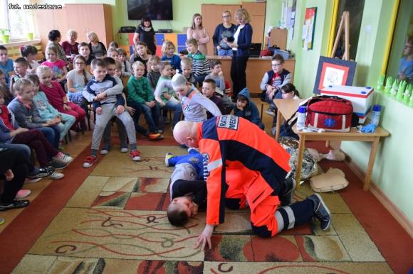 Spotkanie z ratownikiem medycznym