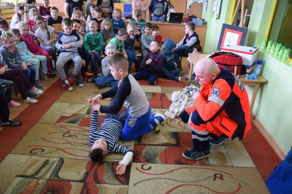 Spotkanie z ratownikiem medycznym