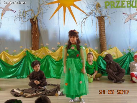 Królestwo leśnej przyrody na pierwszy dzień wiosny w kutnowskim przedszkolu