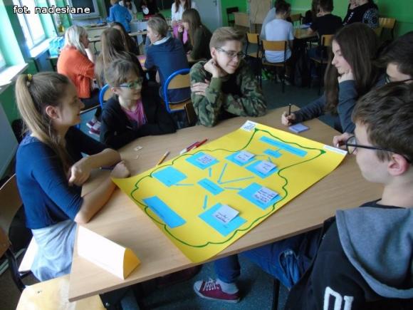 Żeby zdrowym być, trzeba umieć żyć. Debata w Gimnazjum nr 1