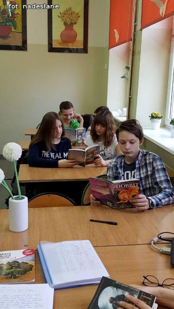  Czytanie Tolkiena w Gimnazjum nr 2 w Kutnie