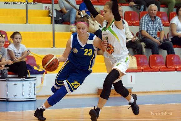 Drugie miejsce Młodziczek KKS Pro-Basket Kutno na turnieju strefowym