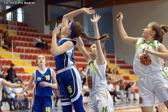 Drugie miejsce Młodziczek KKS Pro-Basket Kutno na turnieju strefowym