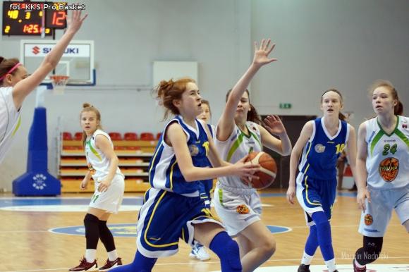 Drugie miejsce Młodziczek KKS Pro-Basket Kutno na turnieju strefowym