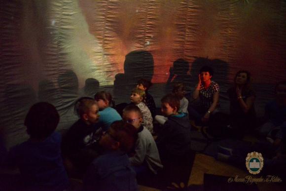 Mobilne planetarium w Muzeum