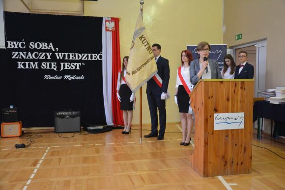 Ostatni raz z moją klasą - Kasprowicz pożegnał tegorocznych absolwentów