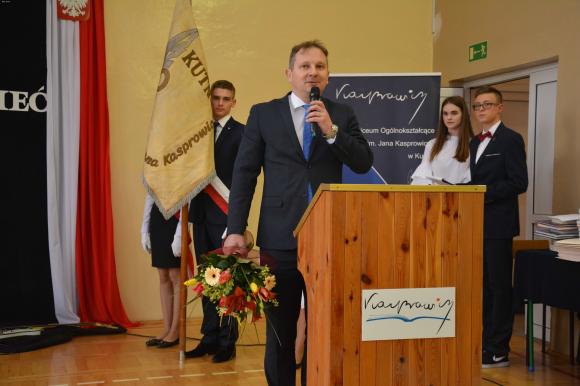 Ostatni raz z moją klasą - Kasprowicz pożegnał tegorocznych absolwentów
