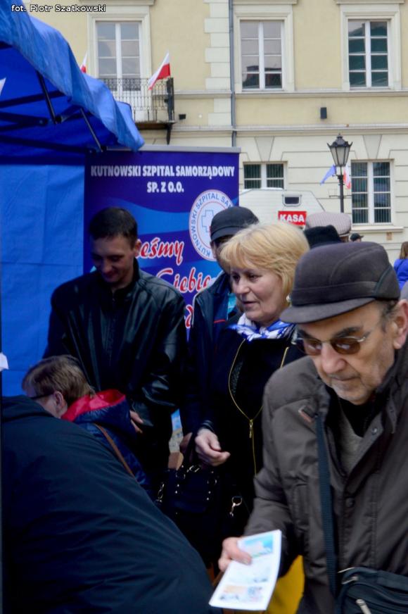 Stoisko szpitala chętnie odwiedzane na majówce