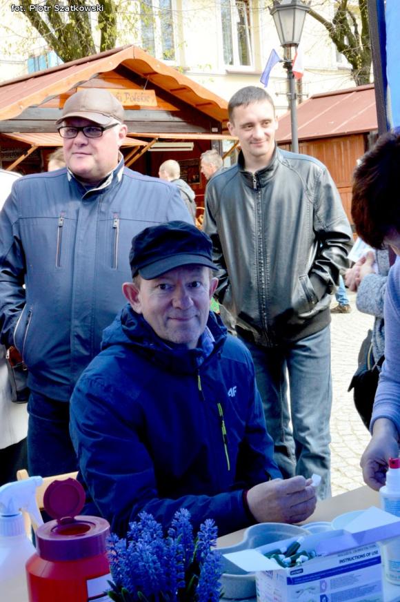 Stoisko szpitala chętnie odwiedzane na majówce