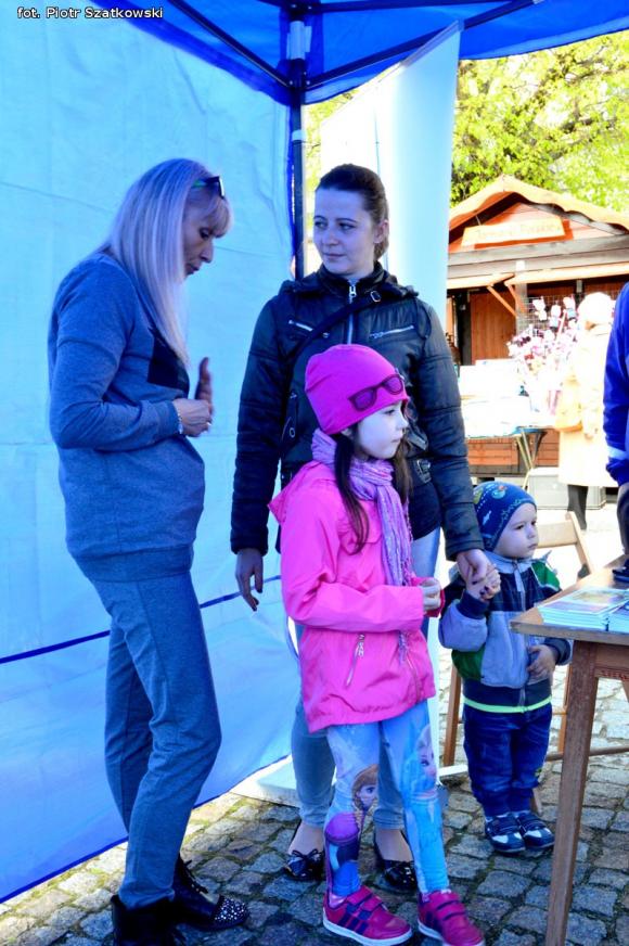 Stoisko szpitala chętnie odwiedzane na majówce