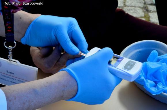 Stoisko szpitala chętnie odwiedzane na majówce