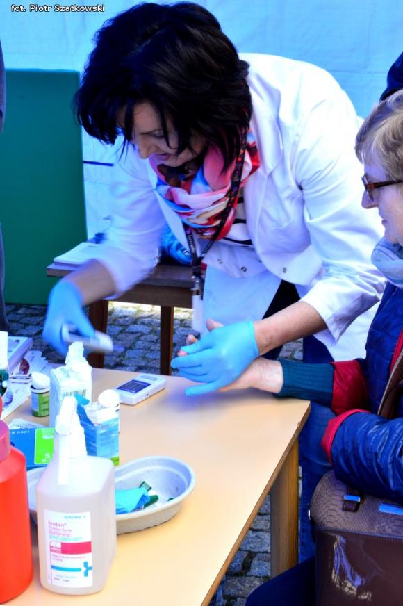 Stoisko szpitala chętnie odwiedzane na majówce