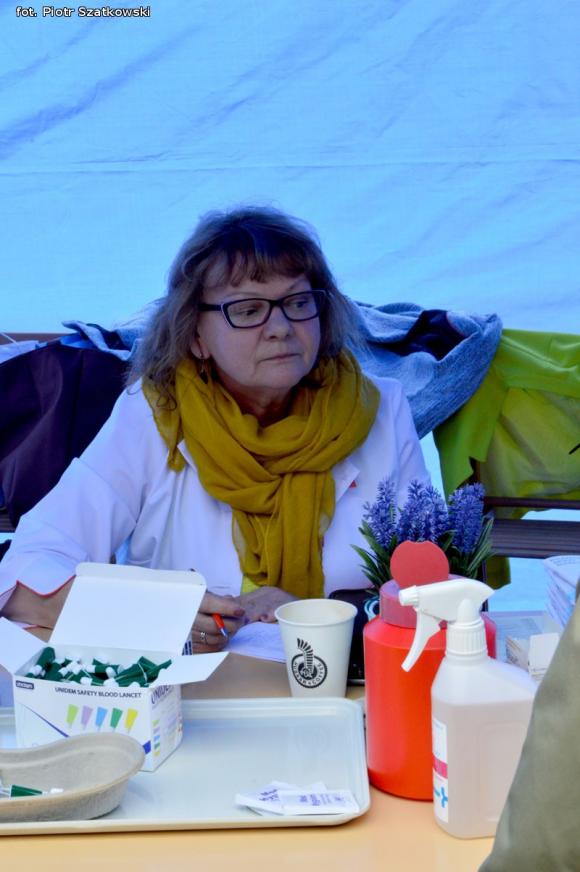 Stoisko szpitala chętnie odwiedzane na majówce