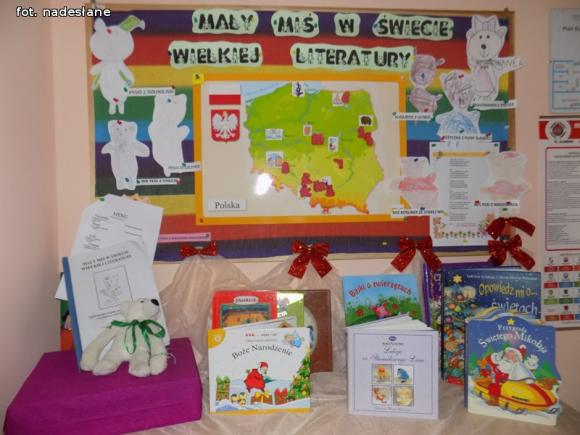 Mały Miś w świecie wielkiej literatury w Strzelcach