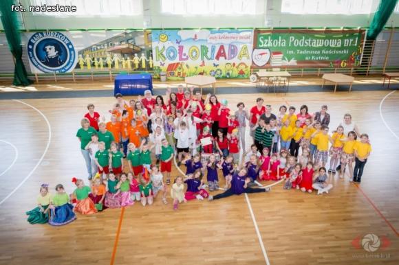 Koloriada w Szkole Podstawowej Nr 1 w Kutnie