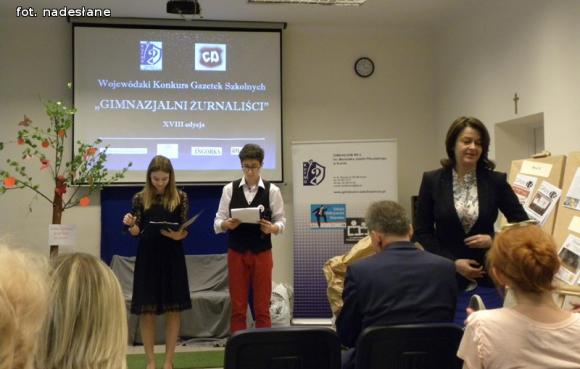 Gala Finałowa Gimnazjalnych Żurnalistów. 