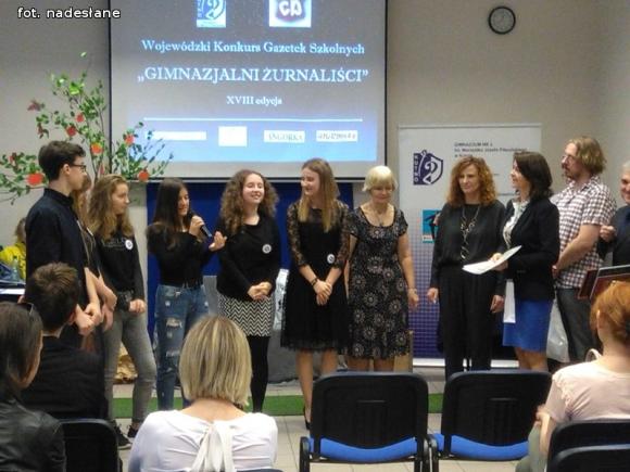 Gala Finałowa Gimnazjalnych Żurnalistów. 