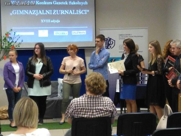 Gala Finałowa Gimnazjalnych Żurnalistów. 