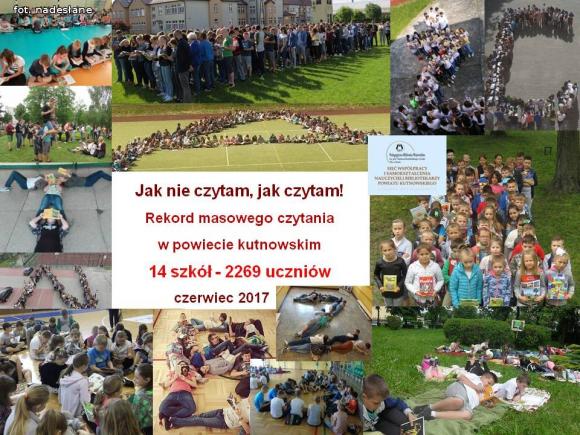 Nowy rekord w masowym czytaniu w jednym momencie, czyli o książkach, które zbliżyły uczniów