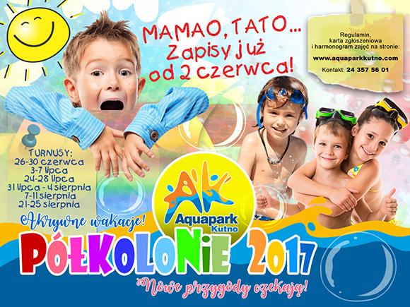Trwają zapisy na półkolonie w Aquaparku Kutno
